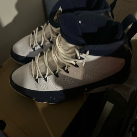 Jordan White, Black, and Red Sneakers - Picture 15 of 16